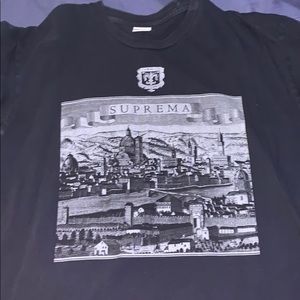 Supreme Fiorenza Tee Navy Size XL